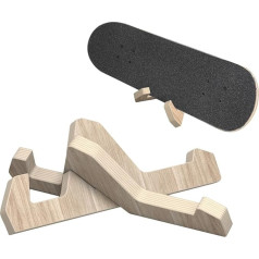 Wandhalterung für Skateboard, Halterung mit Rollen, stabiles aus Holz für Skateboard, 1 Paar Snowboardständer | Aufbewahrung von Snowboards, innen für Hochzeiten,