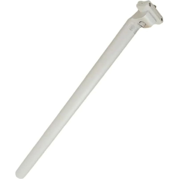 Seat Post 1 Piece Bicycle Seat Post 30.4 x 500 mm for Seat Tube Folding Bicycles Road Bikes Aluminium Alloy Seat Post White Bicycle Accessories Seat Posts