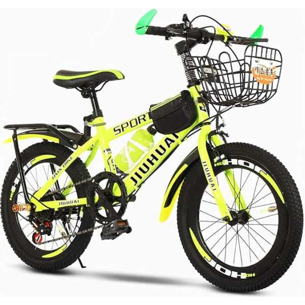 QUNINE 18 (20.22) Inch Kids Bicycle for 8-18 Years Old Girls Mountain Bike 7 Speed 26 Inch Men Women Mountain Bike Outdoor Sports Road Bike (Blue 20 Inch)