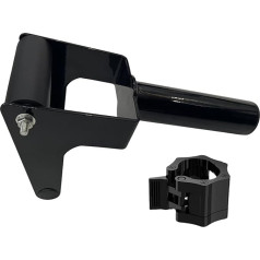 Genérico Barbell Training Equipment | Calves Bodybuilding Equipment | Iron Bar with One Leg for Knee, Ankle, Shin, Calves