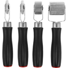 ABOOFAN 4stücke Reifenreparaturspreizer mit Verdichtungsrad und Schleifköpfen Kompaktes Reifenreparaturwerkzeug für Auto und Motorrad Einfache Bedienung und Anwendung