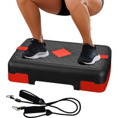 Aerobic Stepper | Practical Training Step for Leg Exercises, Non-Slip Platform, Versatile for Gym, Indoor Sports, Home