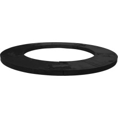 Alipis Dartscheiben Schutzring Eva Wandschutz Dartscheiben Umrandungspad Schwarz Für Dartscheibenzubehör Spielzimmer