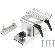 Jig Partnerstruktur - Verstellbare Bank aus Aluminiumlegierung | Robustes Partnerzubehör für Workshop, Haushalt, Heimwerker-Werkzeug und Präzision