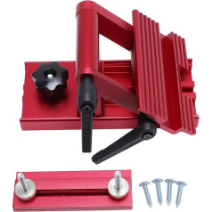 Aluminiumlegierschärfwerkzeug -REST -JIG, Einstellbare Schleifwerkzeugständer für 6 Zoll 8 Zoll Durchmesser, Stabile Bewegung, Geeignet für Verschiedene Szenarien und Umgebungen