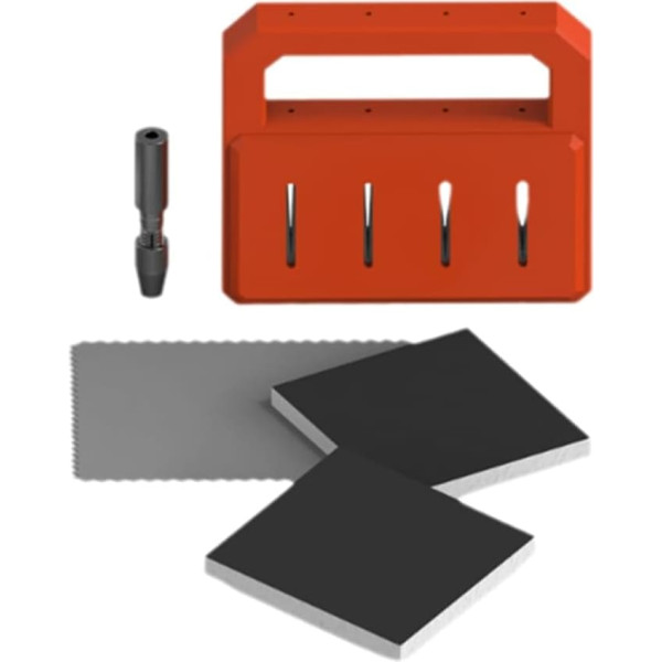 Airbrush Needle Repair Sharpening Tool - 0.2mm, 0.3mm, 0.5mm Needle Care and Polishing Accessories
