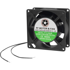 85-941# 92x38mm 230v lodveida ventilators