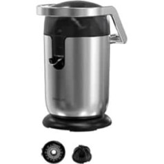 Cecotec Elektrische Zitruspresse Xqueeze Bullet Pro, 600W Leistung, Kunststoffkegel, Rundes Filtersieb, Präzisionshebel, Kontinuierliche Extraktion, Tropfschutzsystem