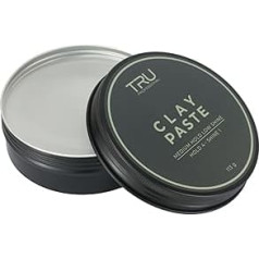 Tru Clay Hair Wax Paste 113 g in Aluminium Tin Premium Styling Clay with Matte Finish and Strong Hold