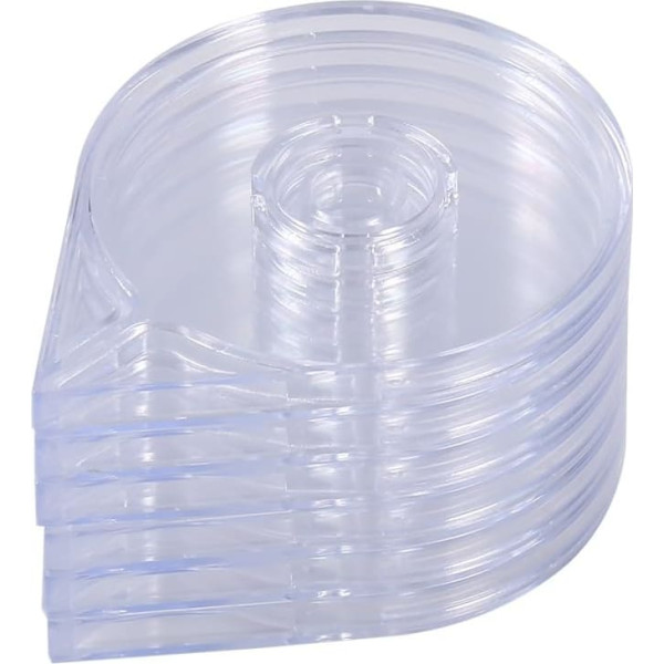 6 Teile/satz Nail Art Tape Line Fall Streifen Aufkleber Box Halter Einfach Verwenden Design Maniküre Werkzeug