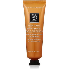 Apivita Face Scrub With Apricot Gentle Exfoliating - 50ml