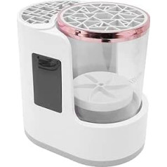 Elektrische Make-up-Pinsel-Reinigungsmaschine, 850 U/min, Kosmetikpinsel-Reiniger-Trockner-Maschine, automatischer 2-Stunden-5-Stunden-Trocknungstimer,