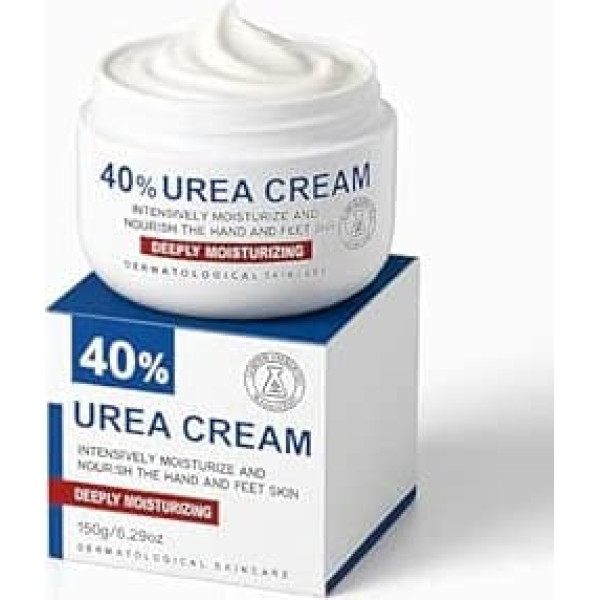 Urea Cream 40% for Feet and Hands, Feet Foot Cream with Urea Relieves Itching, Callus Remover Cream to Soften the Skin, Urea Cream 40% for Cracked Heels and Dry Skin