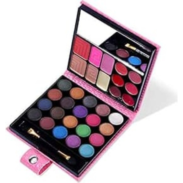 All in One Makeup Kit - 20 Eye Shadows, 6 Lip Gloss, 3 Blush, 2 Powders, 1 Concealer, 1 Mirror, 1 Brush, Make Up Gift Set for Teenage Girls, Beginners and Professionals