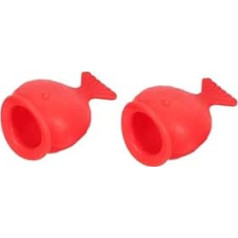 MERRYHAPY 2 Pieces Lip Plumper Device Lip Plumper Women Beauty Tool Silicone Lip Fish Design