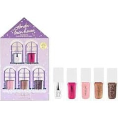 Nails Inc London Town House Limited Edition Nail Polish Set Mother's Day Gift Women Girls Gift Quick Dry Air Drying High Gloss Long Lasting Ultra Glossy Manicure Set
