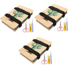 VILLCASE Flower Press Set for Creative Projects with Press Tools for Making Botanical Artwork for Dried Flowers and Nail Art Set of 3
