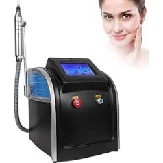 Pico-Laser-Tattooentfernungsgerät, professionelles Gerät zur Pigmententfernung, Laser zur Narbenentfernung, Hautverjüngung, Lippenpigmentierungsentfernung, Tattoo-Puppe für schwarze Gesichter B