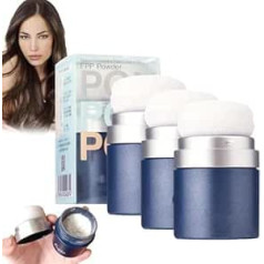 Dry Shampoo Hair Powder Dry Shampoo Powder No Washing Fluffy Powder for Lazy People Non-Greasy Hair Care (Pack of 3)