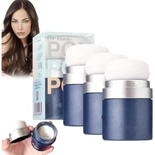 Dry Shampoo Hair Powder Dry Shampoo Powder No Washing Fluffy Powder for Lazy People Non-Greasy Hair Care (Pack of 3)