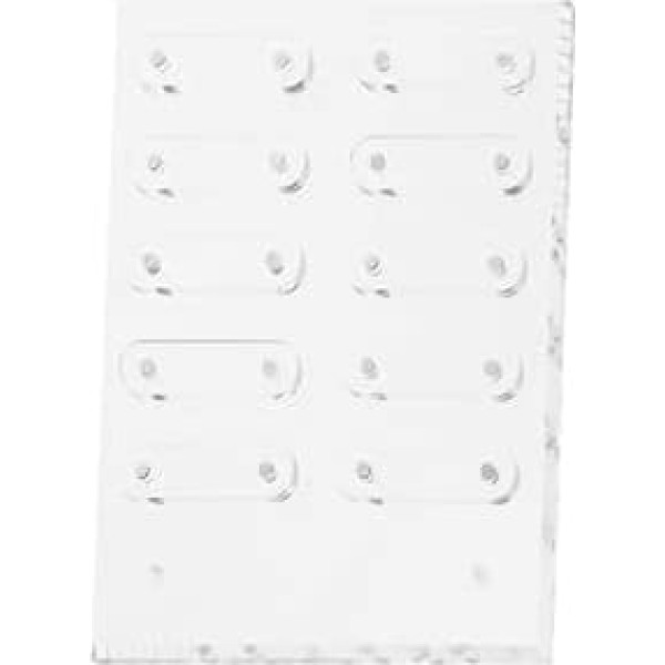 Magnetische Nageldisplay Tafel Acryl Nail Art Display Holder für Salon Maniküre Kompaktes Nail Tips Display Board für Nagelgel Farben Vielseitig Einsetzbar