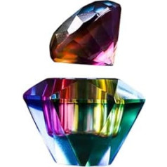 Octagonaler Maniküre Dappen Dish mit Deckel Kristallglas Nagelkunst Zubehör Leichtes Nagelmonomer Gefäß Stilvoller Nagelkunst-mischer für Nail Art Anwendungen