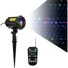 Weihnachten Projektor Licht LED Landschaft Scheinwerfer Rot Und Grün Stern Zeigen Projektor Lampe for Halloween Wand Weihnachten Urlaub