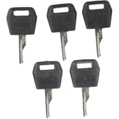 Schlüssel für Koffer schwere Ausrüstung 1964831C2, kompatibel mit Traktor-Modellen 5120 5130 5220 5230 5240 5250, Planierbagger D250, Kompaktlader 1840 1845C, Baumwollpicker CPX420 CPX610