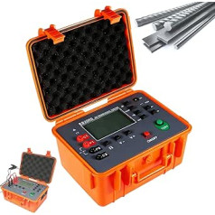 ES3050 Digitaler DC-Widerstandstester, Prüfströme ≥1A, Widerstandsauflösung 0,0001 Ω, 0,0001 Ω ~ 30,00 KΩ Digitaler Äquipotentialtester, TEquipotential-Prüfgerät für elektrische Anwendungen