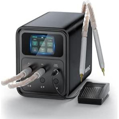 Battery Spot Welding Machine, AWithZ 56.8 KW Spot Welding Machine with Farad Capacitor, Supports Welding Copper/Pure Nickel/Nickel-Coated Sheets, for 18650, LiFePO4 Lithium Battery Pack Building