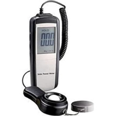 Light Meter, Solar Tester/Solar Power Tester DT-1307 for Indoor Plant Cultivation and Measurement (Color : 1 UK, Size : DT-1307)