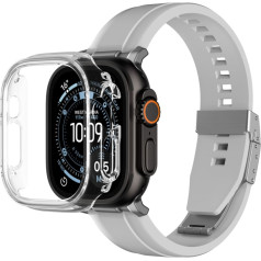 Amazingthing Aizsargvāciņš Apple Watch UItra 3 49 mm Minimal - caurspīdīgs