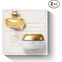 O Boticário Lily Coffret Gift Set | Perfume Eau de Parfum (75 ml) and Moisturising Cream for the Body (250 g)