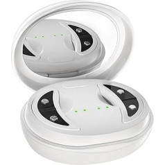 Augenmassagegerät, Mikrostrom Wiederaufladbares Gerät, Augenringe Pflege, Augenmasken-Massagegerät für Zuhause, Büro, Reisen, Arbeit, tägliche Entspannung, Schwellungen, Familie Freunde Geschenk