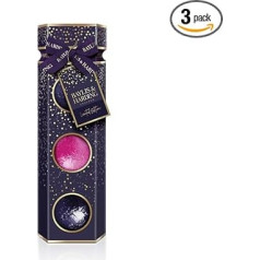 Baylis & Harding Mulberry Fizz Luxury Bath Bomb Fizzer Trio Gift Set - Vegan Friendly