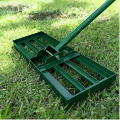 Lawn Squeegee for Lawn Sanding, Stainless Steel Lawn Leveling Squeegee with Handle, Lawn Leveling Rake for Lawn Care & Golf Lawn, Professional Tool for Lawn Planning