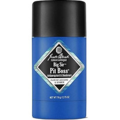 Jack Black Pit Boss Big Sir Antitranspirant und Deodorant für Herren, 75 ml, Akkord und Bernstein, Deodorant für empfindliche Haut