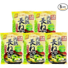 Hikari Instant Miso Soup with Spring Onions (5 x 153.6 g) (Papa Vo®) Pack of 5