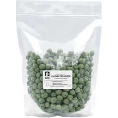 Bremer Gewürzhandel Wasabi Peanuts in Dough Coat, Spicy Peanut Snack, 900 g