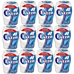 Wrigley's EXTRA Professional Strong Mint Sugar Free Tins Pack of 12