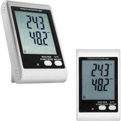Termohigrometra temperatūras un mitruma reģistrēšanas diapazons 0 - 100% -35 - 70deg;C USB