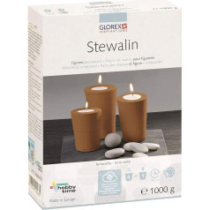 Glorex Stewalin, Modelling Clay, Terracotta, 18 x 13,4 x 5.4 cm