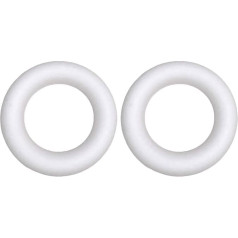 Polystyrene Balls Rings for Crafts Christmas Flower Arrangements Flower Wreath