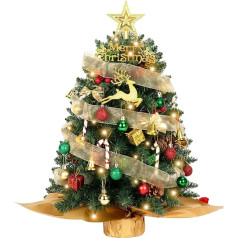 60cm Table Christmas Tree Christmas Decoration Mini Christmas Tree Table Decoration Living Room Christmas Decoration (B)