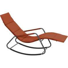 Siena Garden Relax Lounger in Red