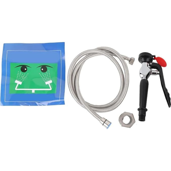 Emergency Eye Wash Unit, Portable Tabletop First Aid Eye Washer, Smooth Water Flow for Industrial Site