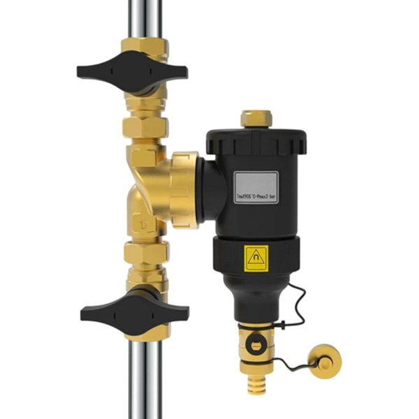 Industrieller Kesselfilter – DN20 DN32 Gewinde, Wandmontage, Schlamm- und Rostabscheider – für HVAC-Systeme, Zentralheizung, Rostablagerung, Sedimentreinigung