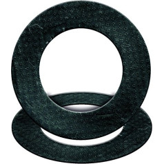 GASKET24 Gasket Graphite 98% Spit Plate EN 1514-1 IBC DN 32; PN 10/40 82 x 43 x 2 (Pack of 50)