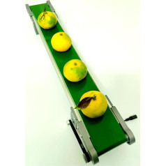 Mini Desktop Conveyor Belt, Reversible, 5 Meter/Minute Speed, Ideal for Drinks and Factor