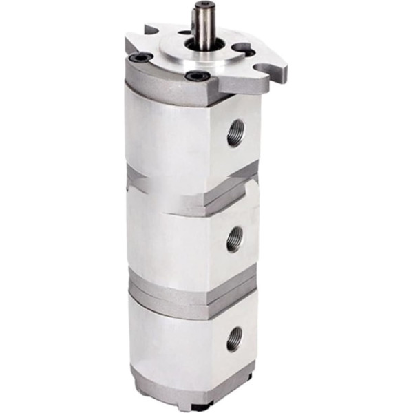 Hydraulische Zahnradpumpe HGP Dreistufig HGP-111A-F5-5-5R Triptychon Hochdruck Dreifachöl(HGP-111A-F5-5-5R)